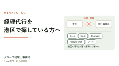 経理代行を港区で探している方へ